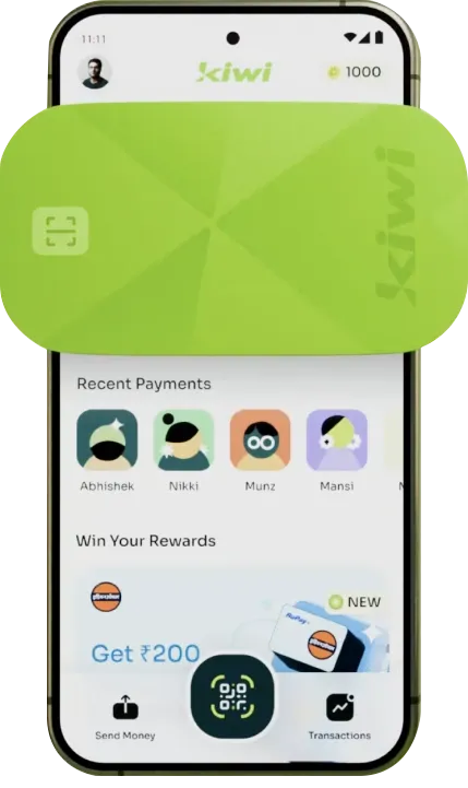 Kiwi Card App